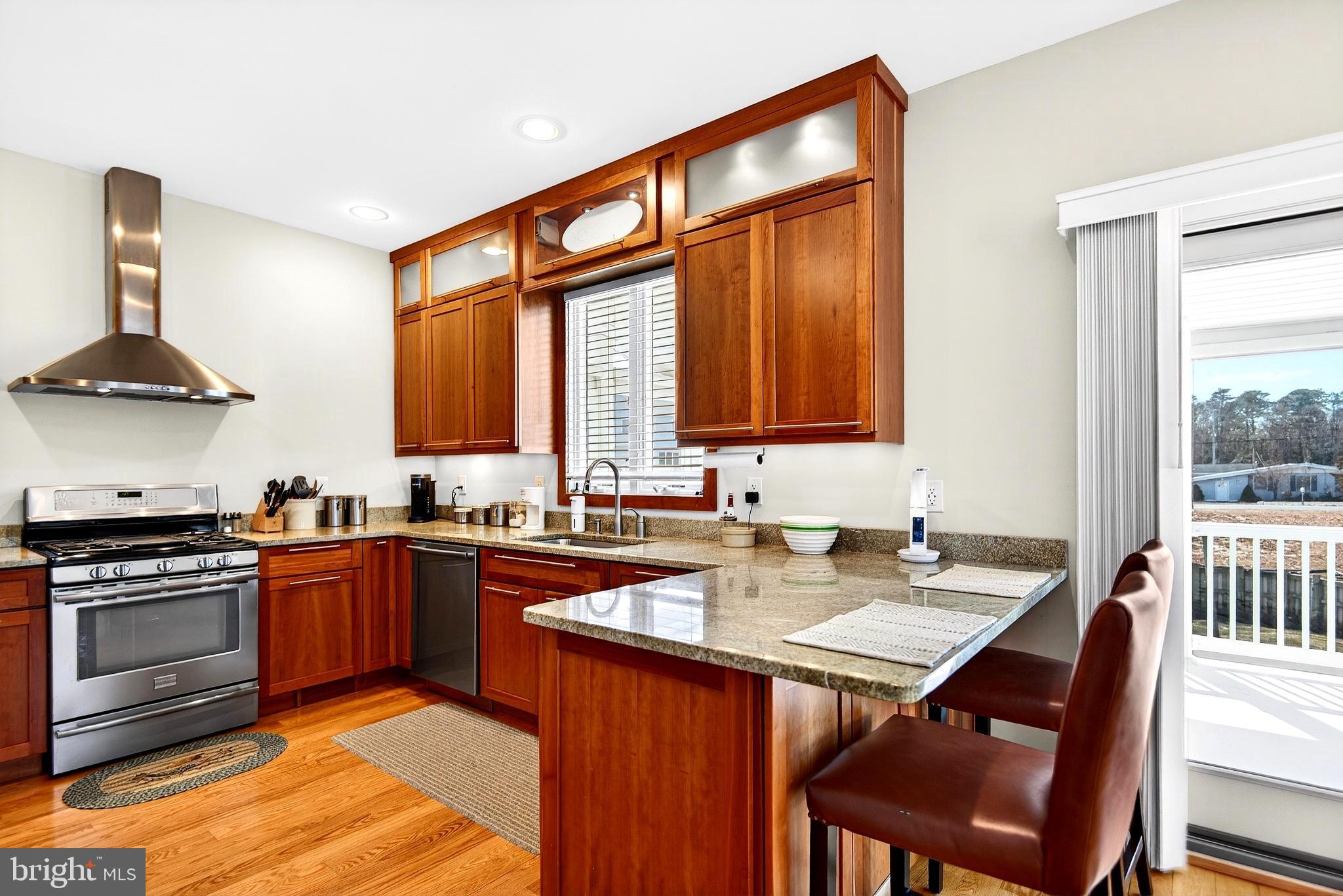 20 Edgewater Drive Tuckerton, NJ 08087 - Photo 12 of 78 Modern kitchen with rich wood accents.