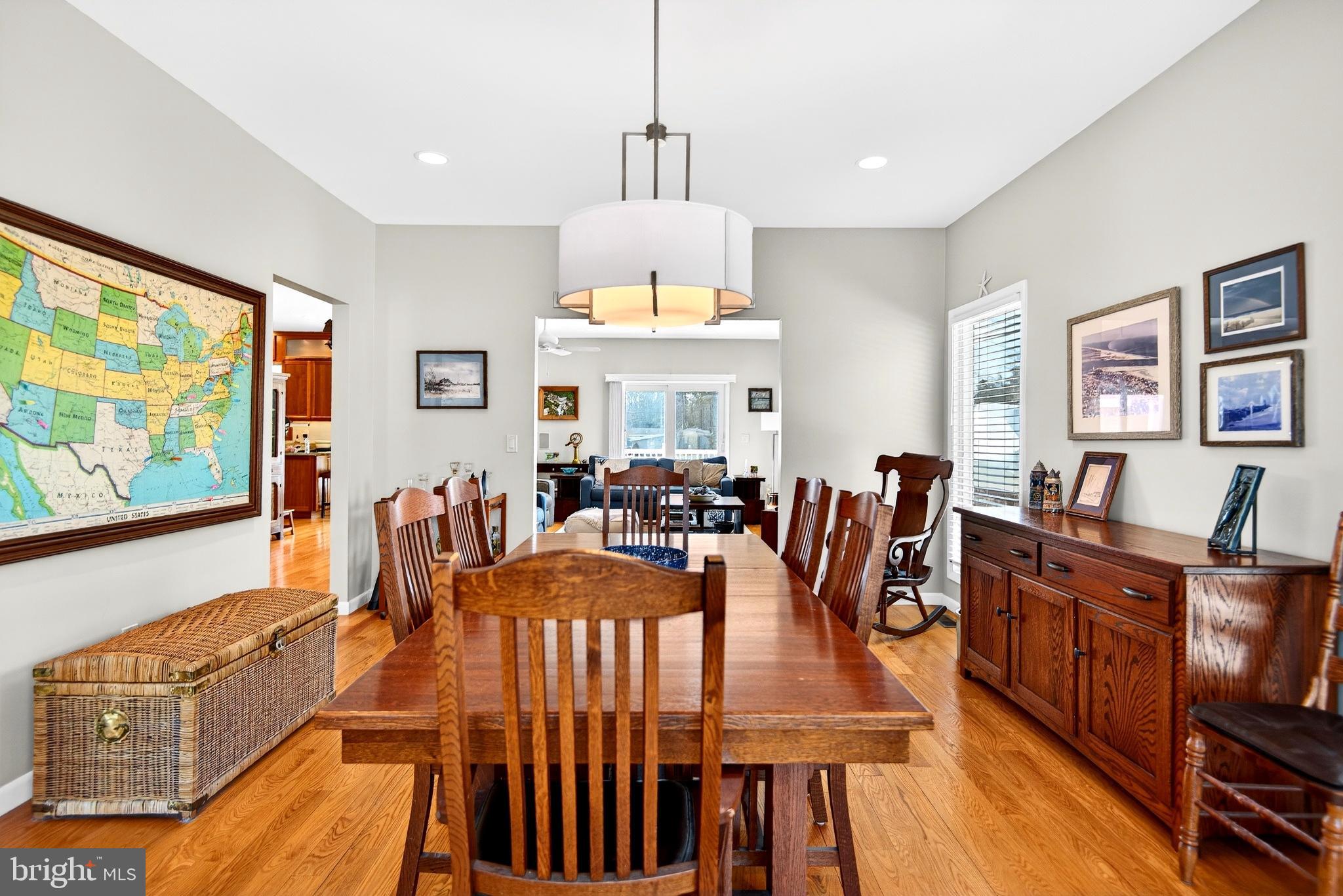20 Edgewater Drive Tuckerton, NJ 08087 - Photo 20 of 78 a view of a dining room with furniture window and wooden floor