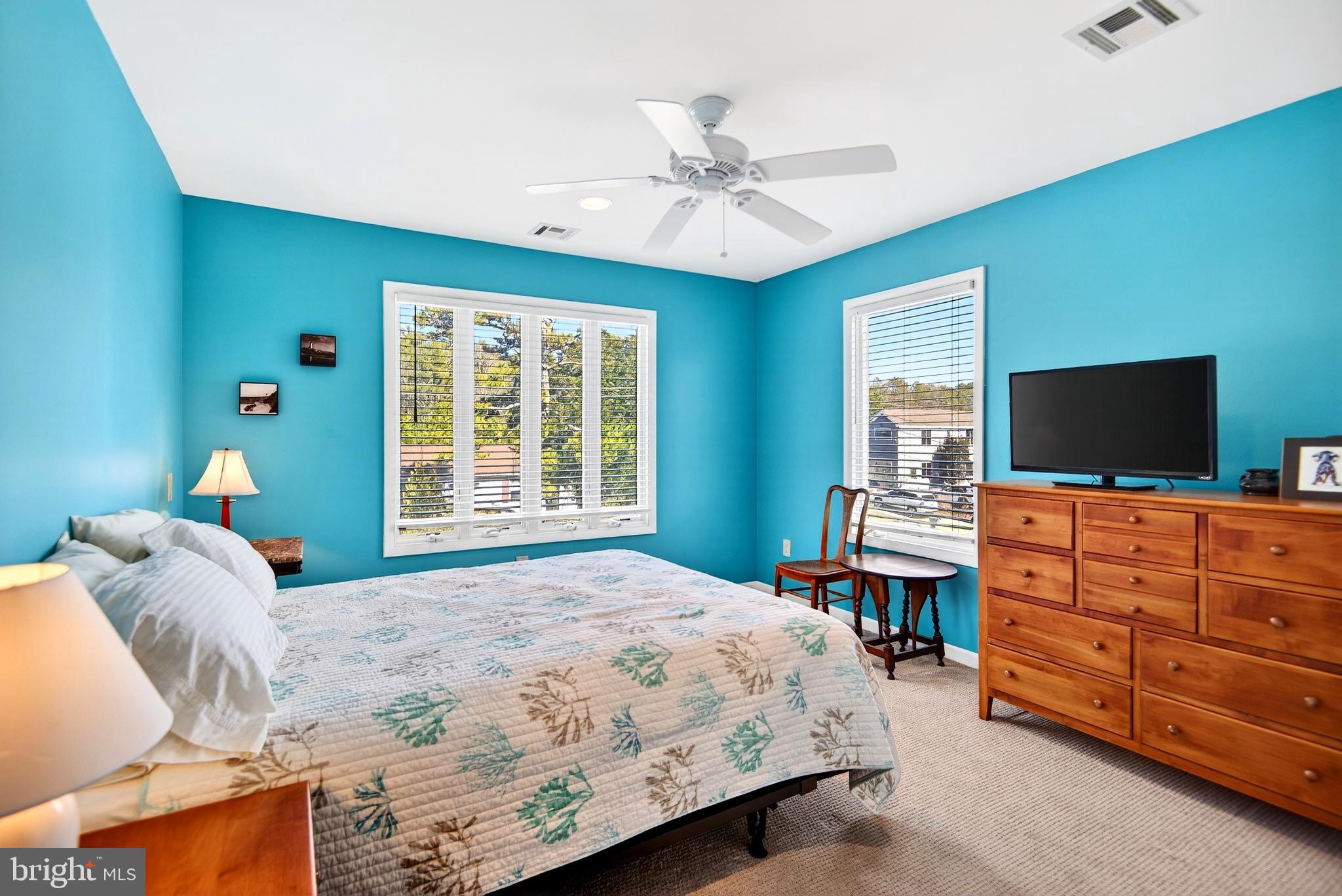 20 Edgewater Drive Tuckerton, NJ 08087 - Photo 44 of 78 a bedroom with a bed and a flat screen tv