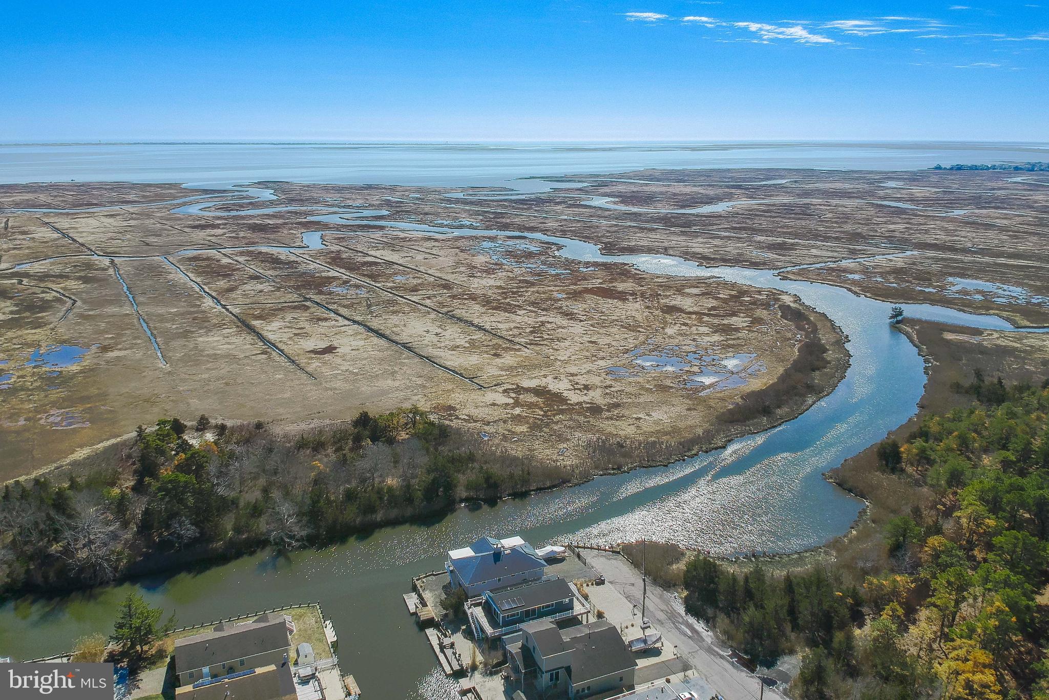 20 Edgewater Drive Tuckerton, NJ 08087 - Photo 71 of 78 Serene coastal landscape with winding waterways.
