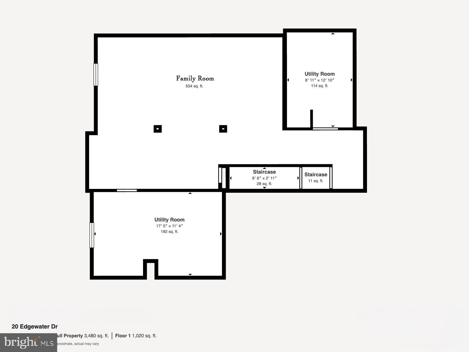 20 Edgewater Drive Tuckerton, NJ 08087 - Photo 76 of 78 a picture of a wall with a white wall and a white wall