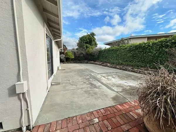 a view of outdoor space and yard