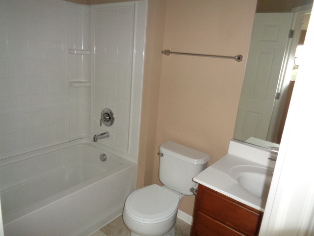10329 Kerry Ridge Court Chicago Ridge, IL 60415 - Photo 9 of 12 a white toilet sitting next to a bath tub