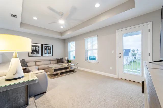 a view of a lake from a window