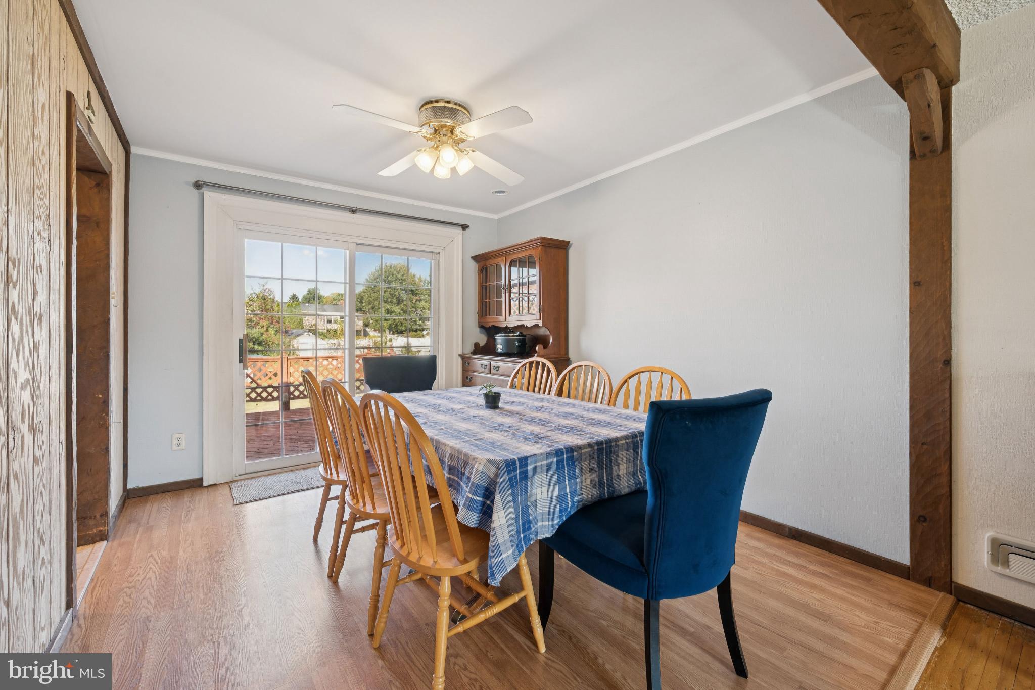 43 Princeton Drive Delran, NJ 08075 - Photo 7 of 25 a view of a dining room with furniture window and wooden floor