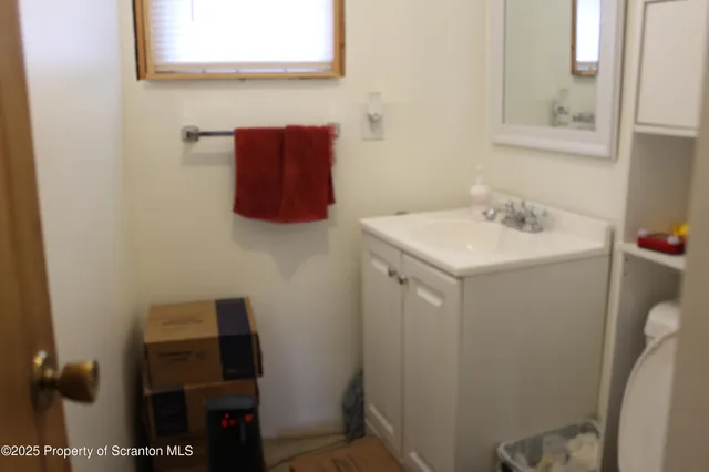 a room with storage and utility