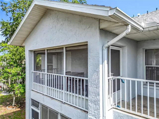 a view of a house with a window