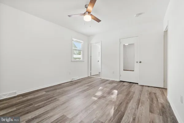 wooden floor in an empty room