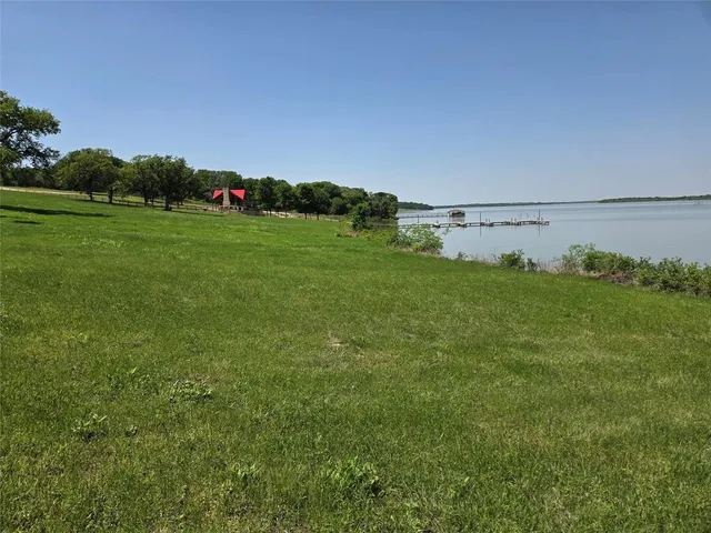 a view of a grassy field