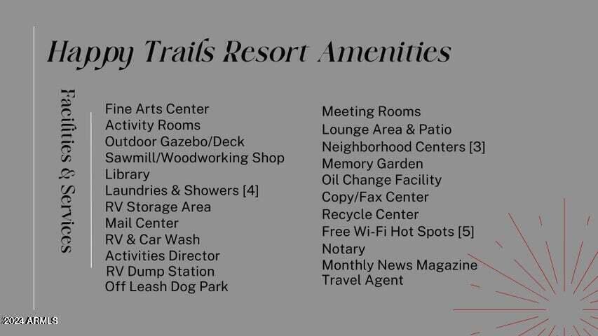 17200 West Bell Road, Unit 1782 Surprise, AZ 85374 - Photo 39 of 39 HT Amenities pg 2