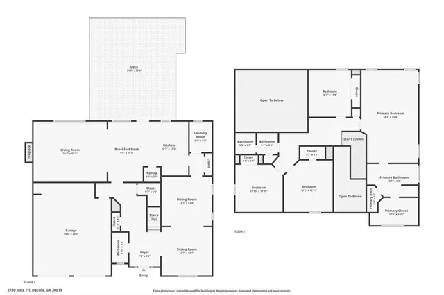$415,000 | 2780 Jona Trail, Dacula, GA 30019