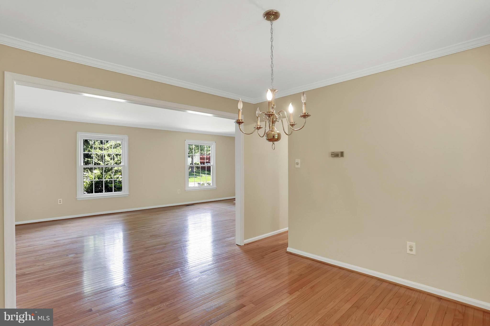 9160 Rockefeller Lane Springfield, VA 22153 - Photo 3 of 27 a view of a chandelier in a room