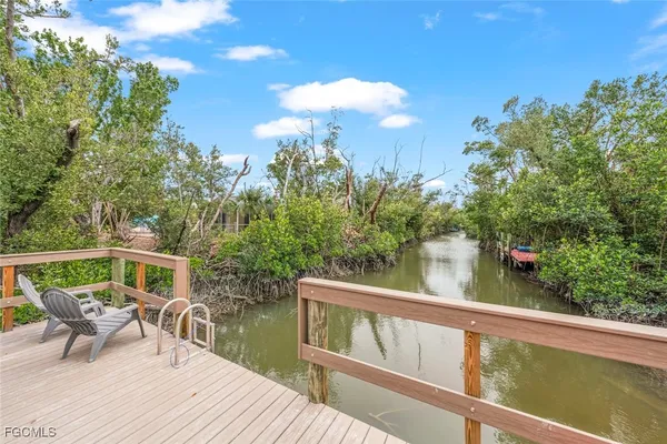 a view of a balcony with city view