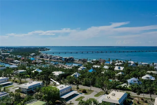 a view of a bunch of trees and houses