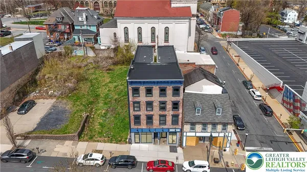a view of an front door