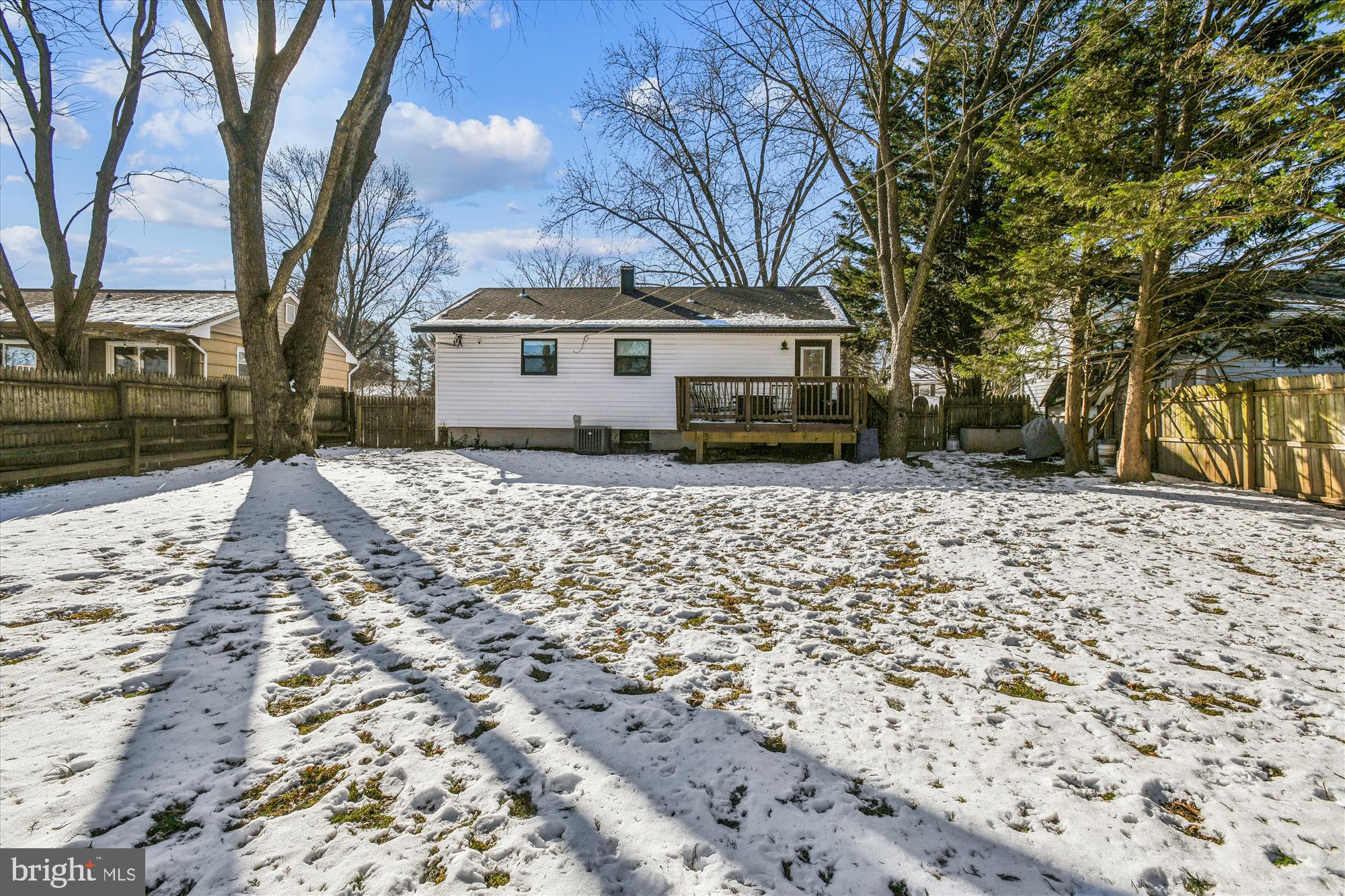 232 Candytuft Road Reisterstown, MD 21136 - Photo 37 of 42 a view of a house with a snow in the yard