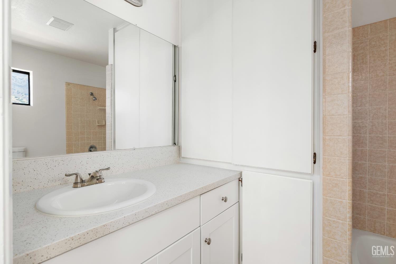 Undisclosed Address Weldon, CA 93283 - Photo 19 of 48 a bathroom with a sink and a mirror