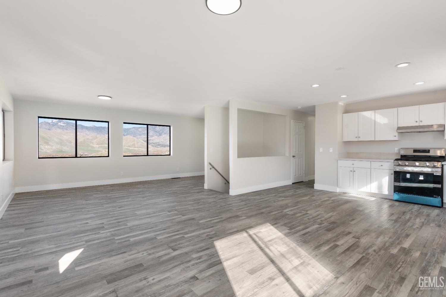 Undisclosed Address Weldon, CA 93283 - Photo 42 of 48 a view of kitchen with sink and wooden floor