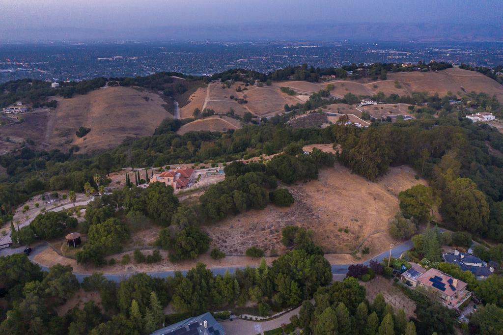 0 Top Of The Hill Road Los Gatos, CA 95032 - Photo 3 of 9 an aerial view of lake and residential houses with outdoor space