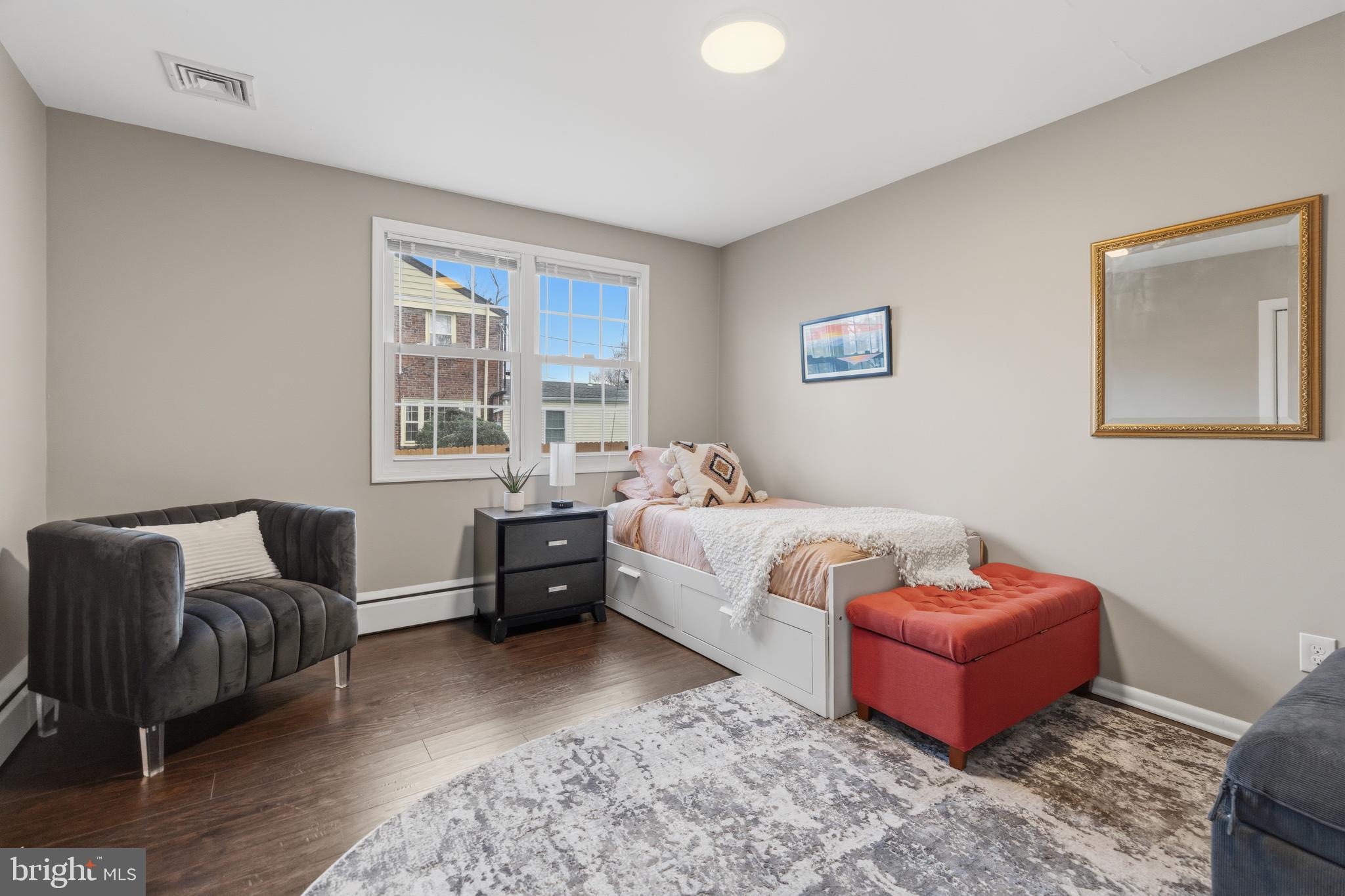 1405 Church Road Wyncote, PA 19095 - Photo 16 of 38 a bedroom with furniture and a window