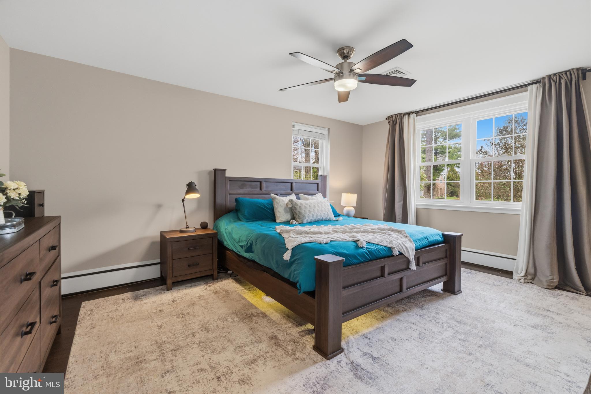 1405 Church Road Wyncote, PA 19095 - Photo 23 of 38 a bedroom with a bed and a dresser