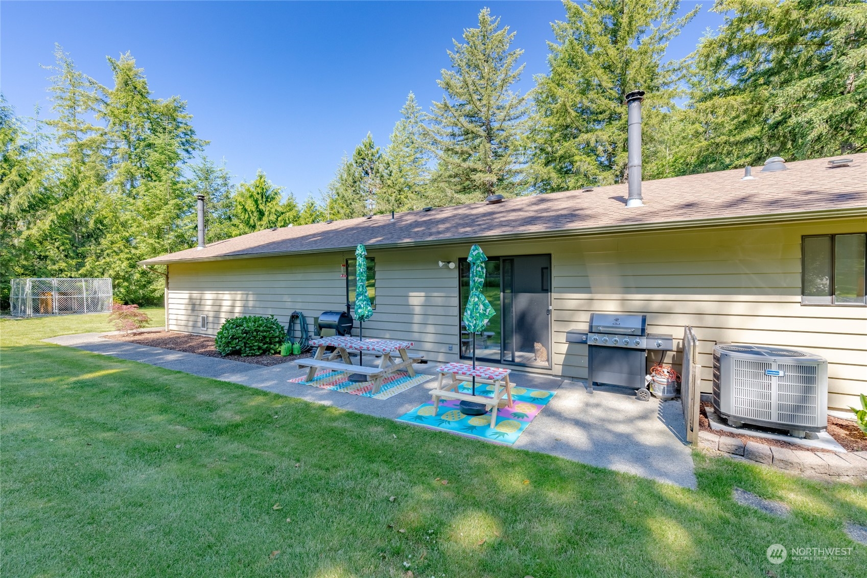 16828 Sargent Road Southwest Rochester, WA 98579 - Photo 26 of 39 a front view of house with yard and outdoor seating