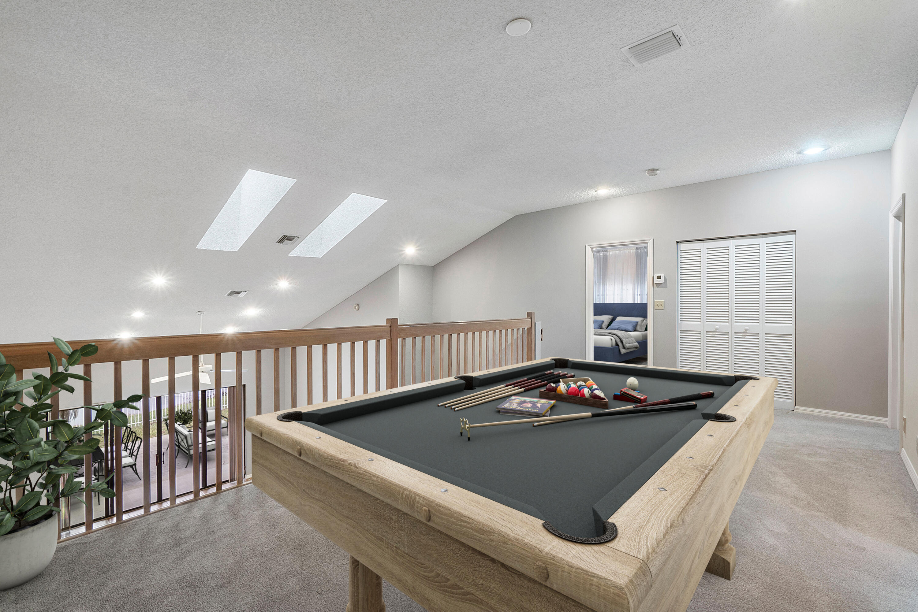 8712 Vía Reale Boca Raton, FL 33496 - Photo 13 of 32 Loft or gaming room.
