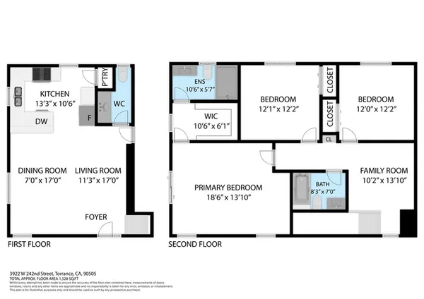 $1,300,000 | 3922 West 242nd Street, Torrance, CA 90505
