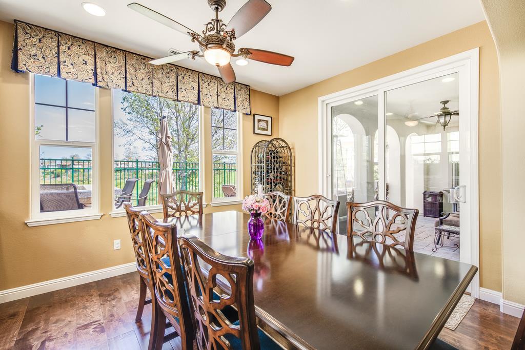 7670 MacKenzie Way Gilroy, CA 95020 - Photo 28 of 70 a view of a dining room with furniture window and outside view