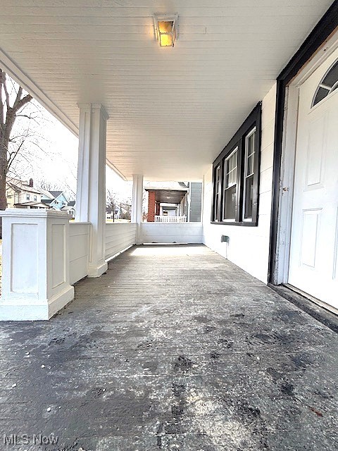 932 Nela View Road Cleveland Heights, OH 44112 - Photo 7 of 8 View of patio with covered porch