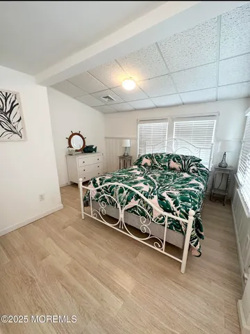 a room with gym equipment