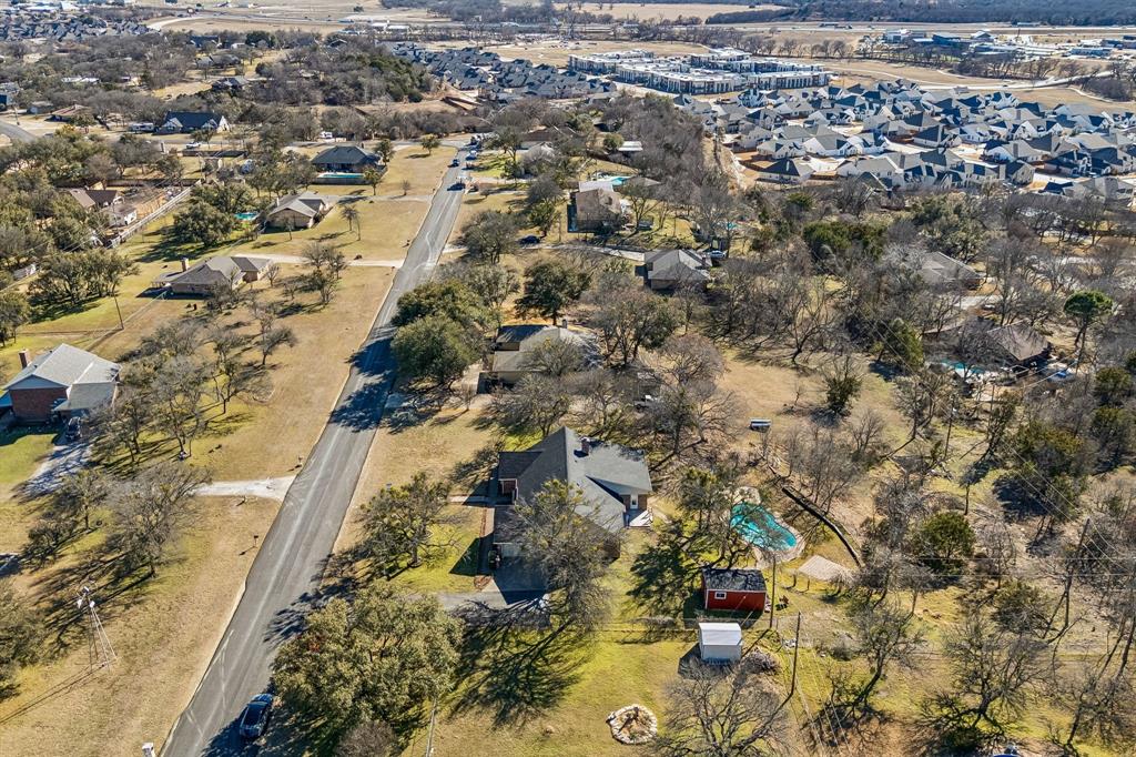 608 Knightsbridge Road Willow Park, TX 76087 - Photo 28 of 31 an aerial view of residential houses with outdoor space