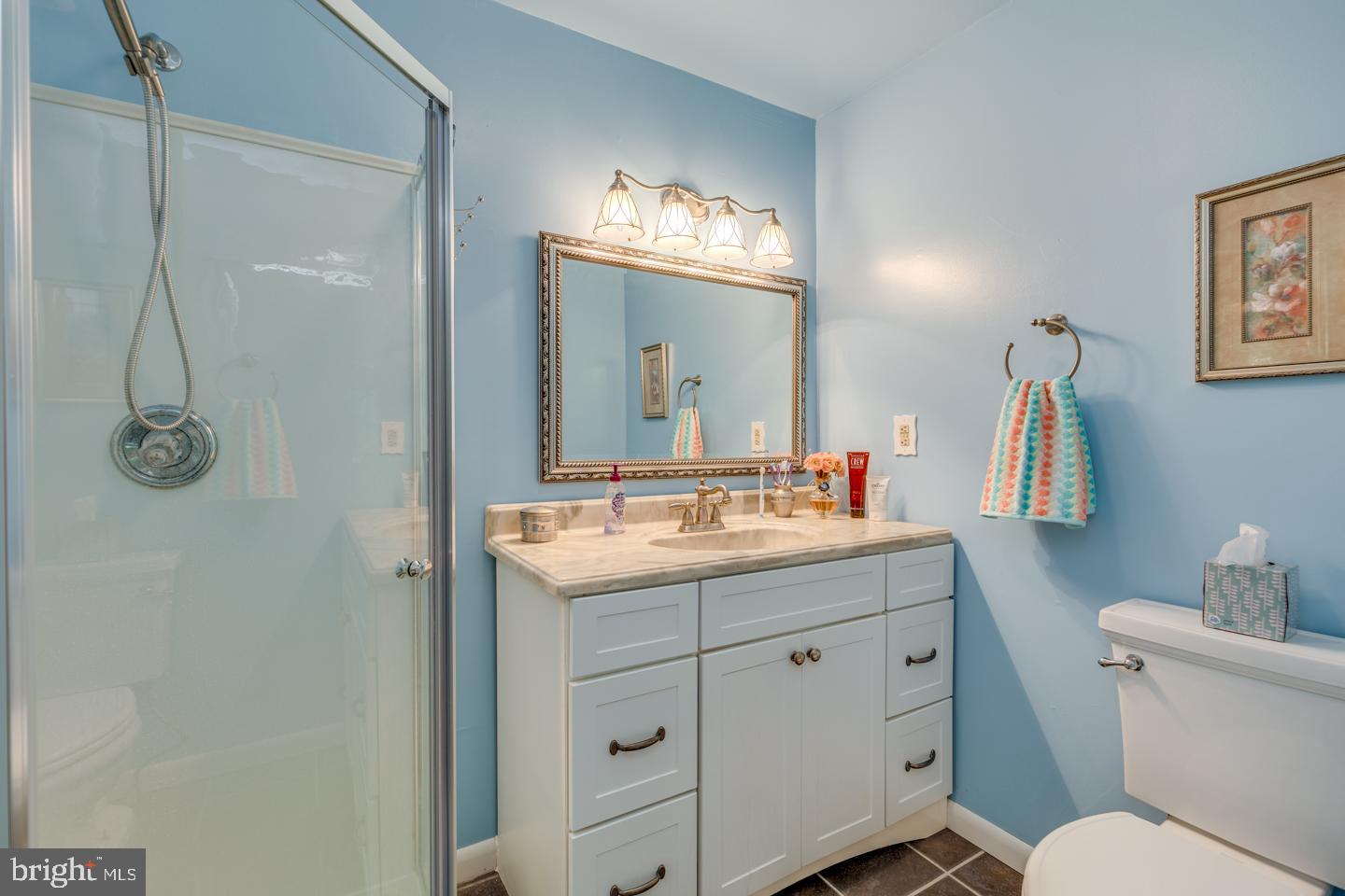 221 Hunters Road Medford Lakes, NJ 08055 - Photo 13 of 30 Primary en suite bathroom