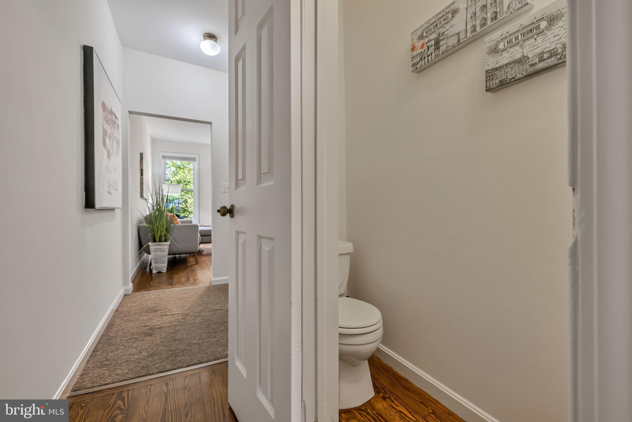 517 F Street Northeast Washington, DC 20002 - Photo 18 of 42 Second Floor Half Bath