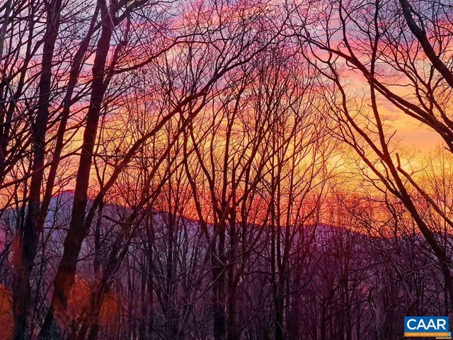 a view of a white house with large windows and a lawn chairs under an umbrella