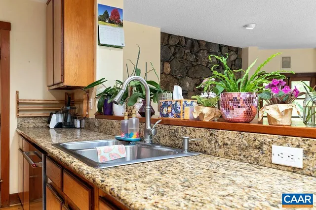 a view of a chairs in a room