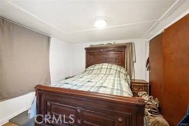 a view of a wooden door