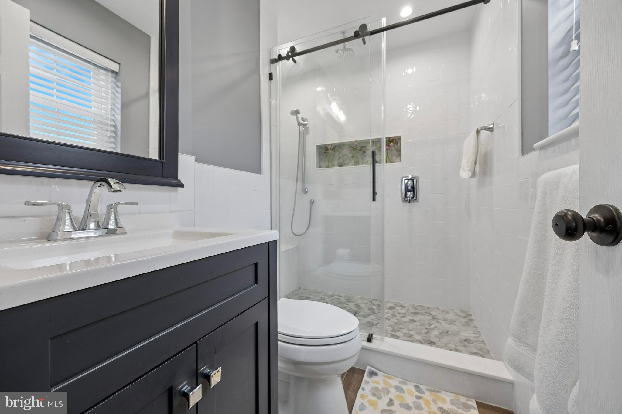 124 Longford Road West Chester, PA 19380 - Photo 18 of 28 Updated Primary Bath w/extra large shower!