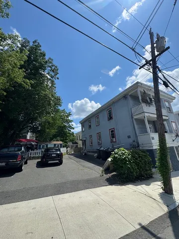 a view of road with card