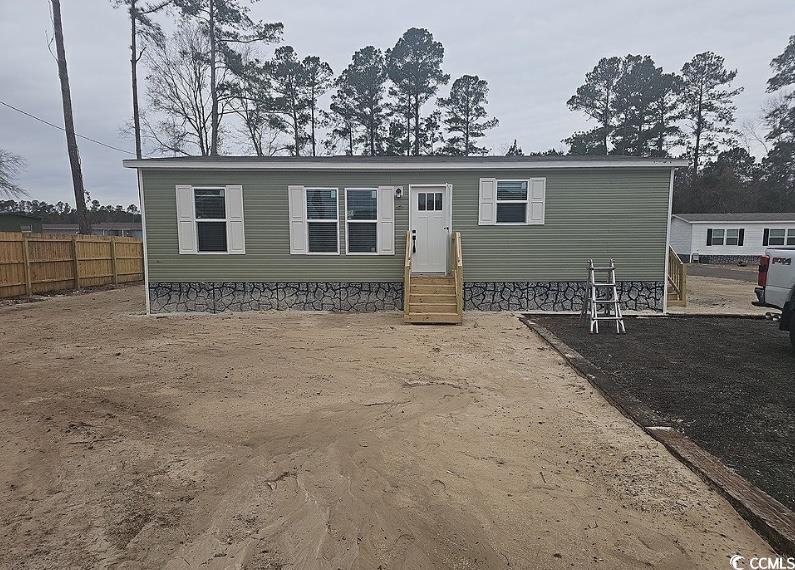 3805 Wayside Road Conway, SC 29527 - Photo 1 of 23 View of manufactured / mobile home