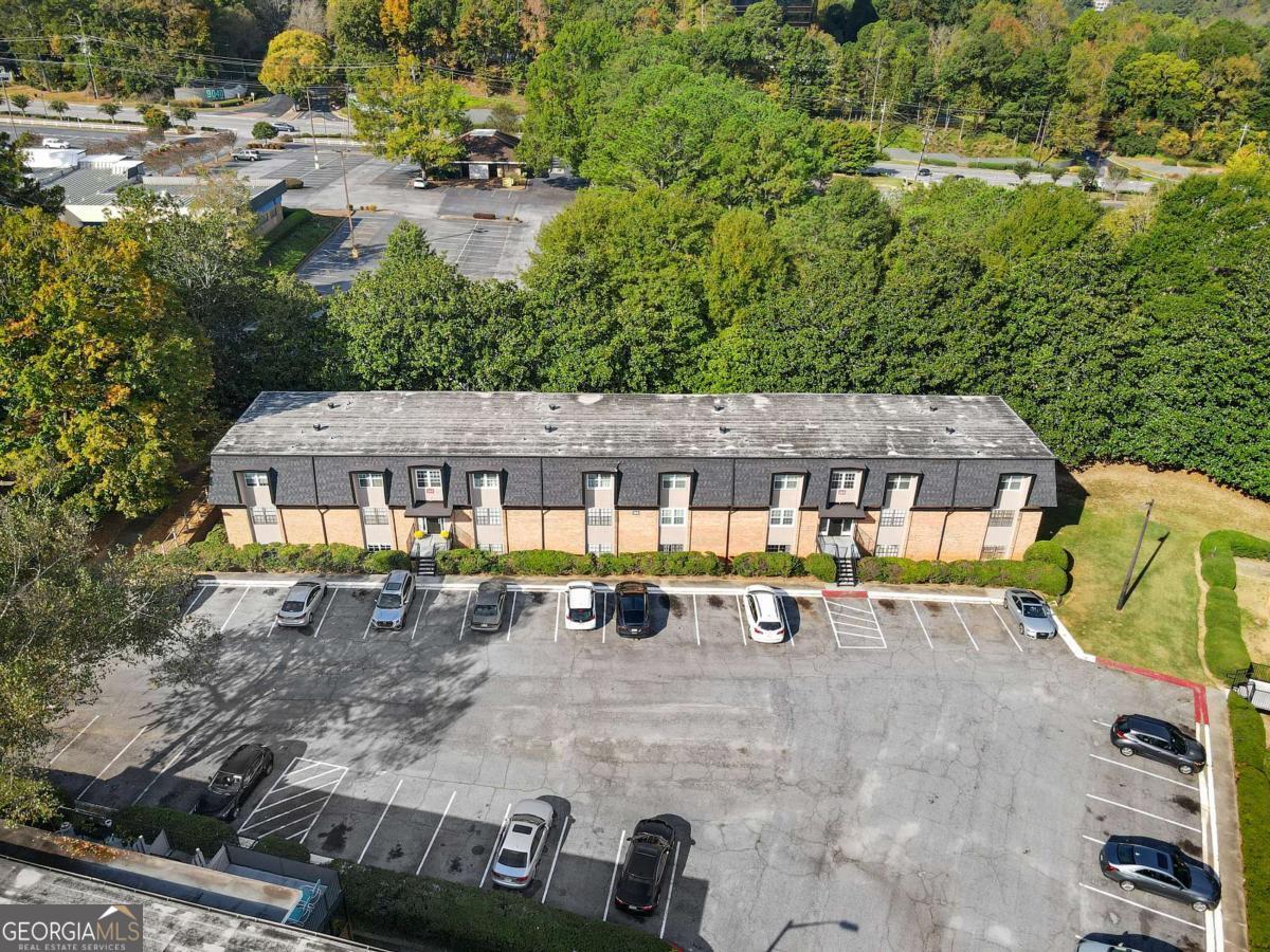 365 Winding River Drive Atlanta, GA 30350 - Photo 31 of 34 an aerial view of a swimming pool with lounge chairs