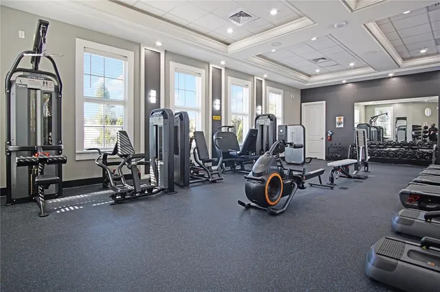 a view of car parked in front of a building