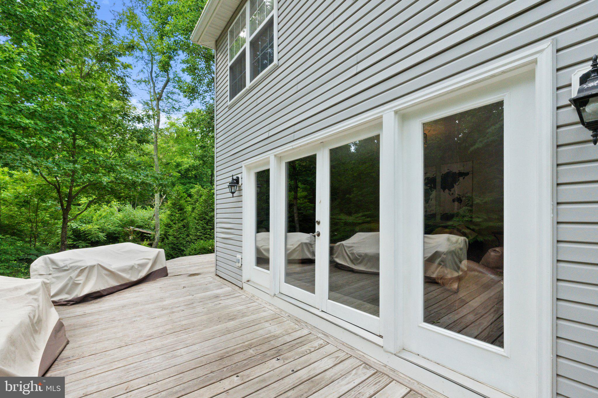 225 Cotton Ridge Road Winchester, VA 22603 - Photo 49 of 59 Rear deck access from the family room