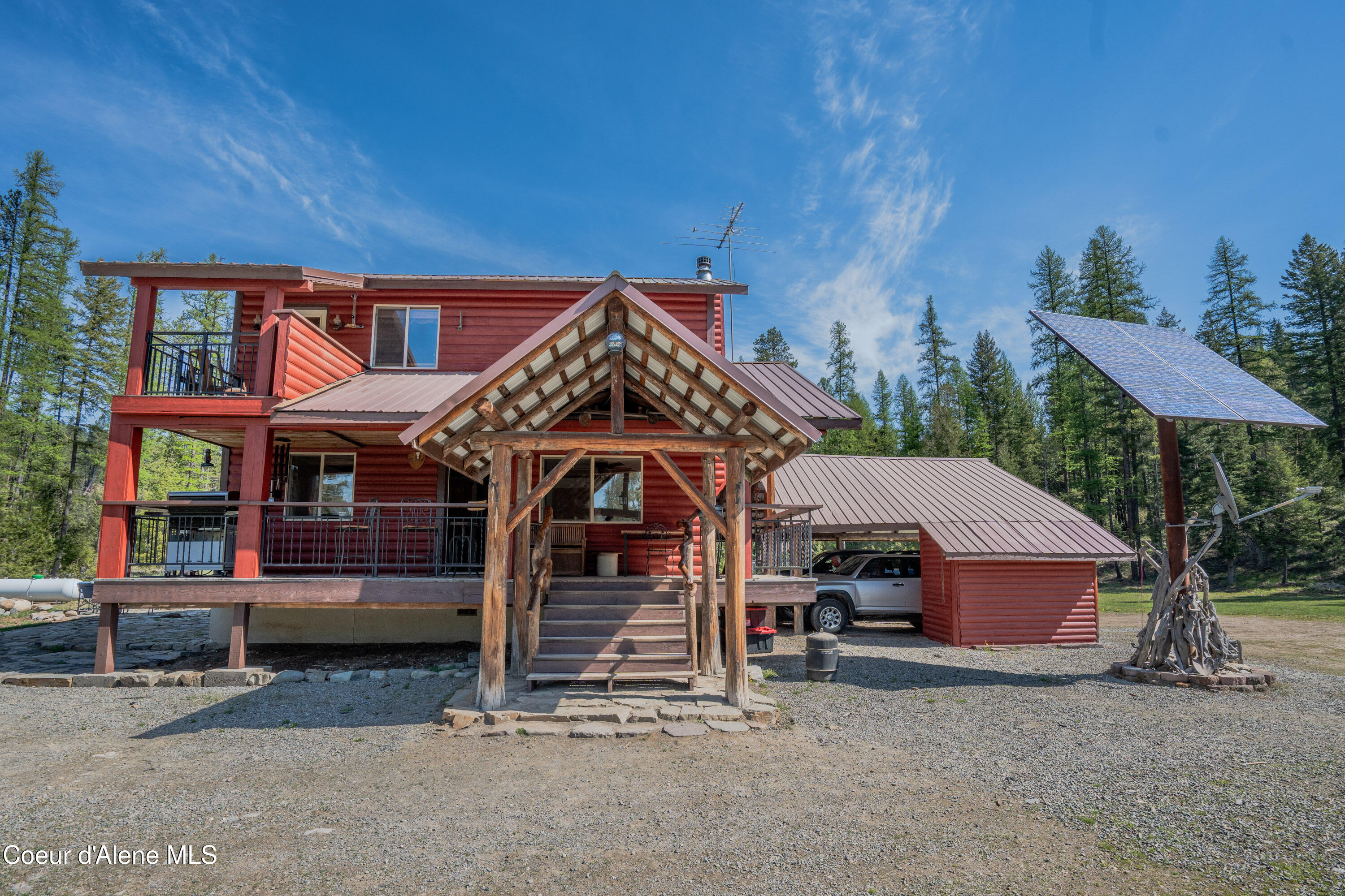 1202 Porkchop Road Moyie Springs, ID 83845 - Photo 2 of 50 House Front