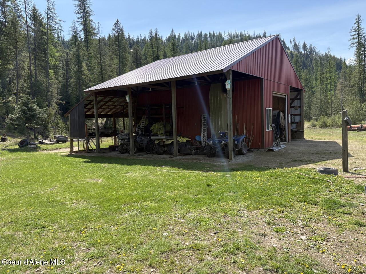 1202 Porkchop Road Moyie Springs, ID 83845 - Photo 36 of 50 Shop North