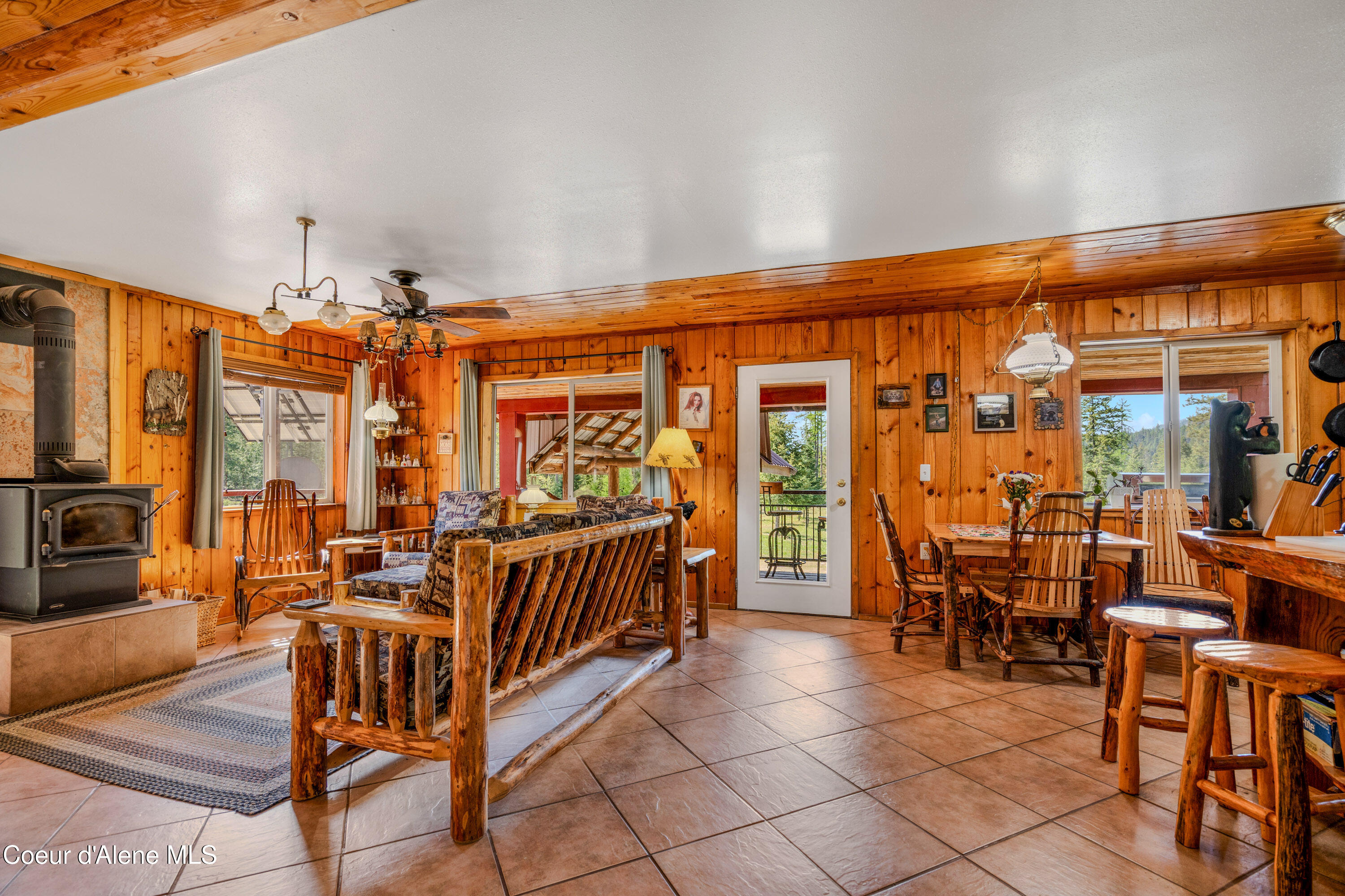 1202 Porkchop Road Moyie Springs, ID 83845 - Photo 7 of 50 View From Laundry