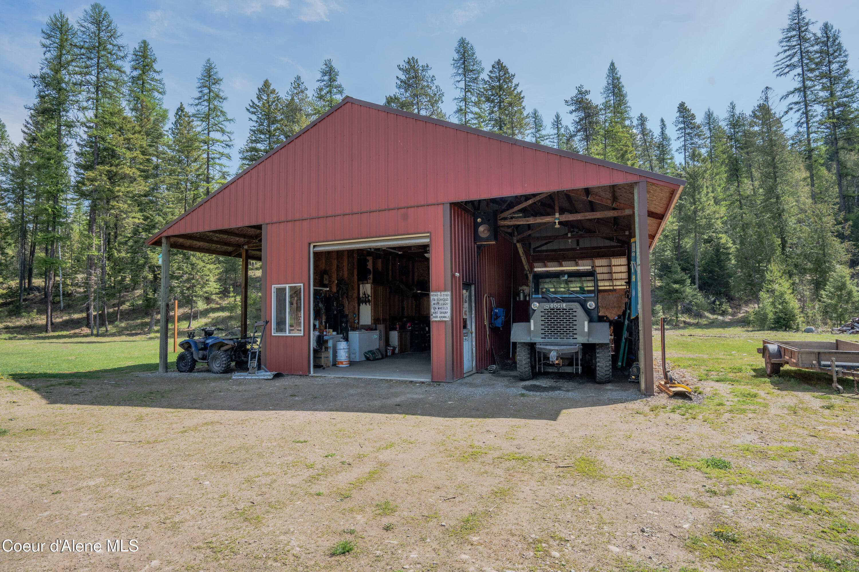 1202 Porkchop Road Moyie Springs, ID 83845 - Photo 9 of 50 Barn/Shop
