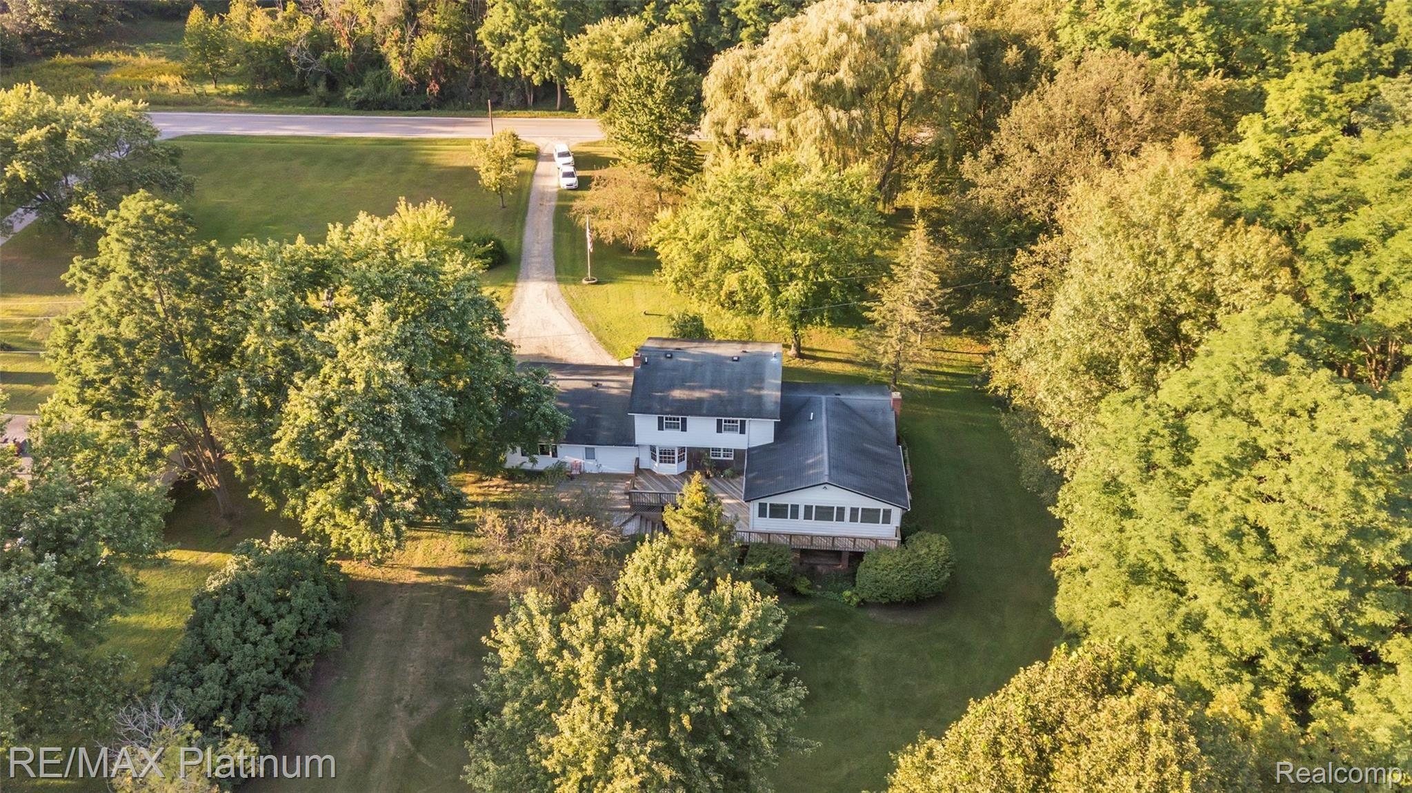 2966 Swarthout Road Pinckney, MI 48169 - Photo 32 of 42 Elevated Back View