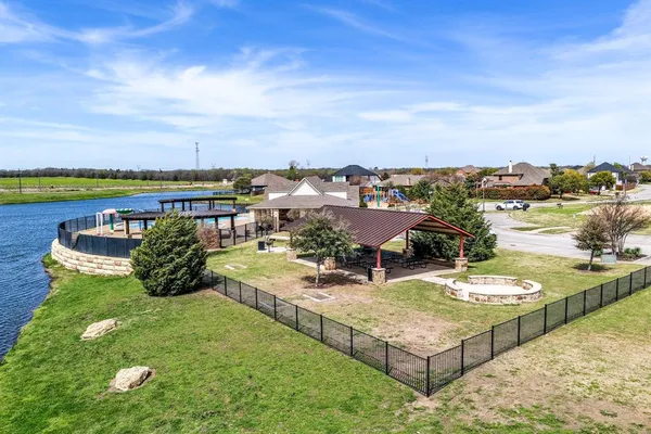 a house view with a swimming pool