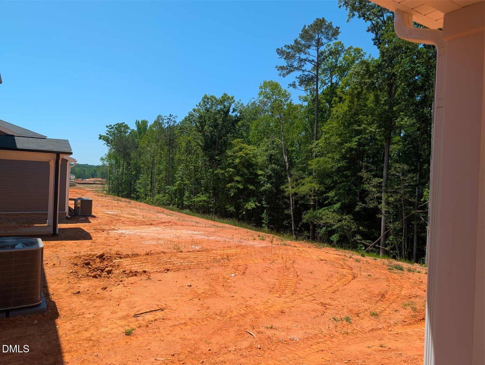 308 Karlov Road Garner, NC 27529 - Photo 28 of 55 a view of a backyard of the house